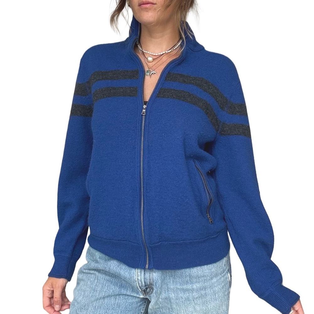 Banana Republic vintage wool zip up